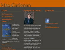 Tablet Screenshot of maxcarignan.com